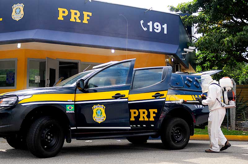 PRF SC - Sanitização Covid 19